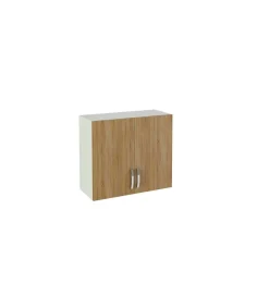 Mueble cocina para colgar con 2 puertas en roble cortez. 70 cm(alto)80 cm(ancho)33 cm(largo)