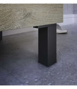Mueble de baño Xativa con lavabo cerámico y espejo, acabado roble 80 cm(alto)50 cm(ancho)40 cm(largo)