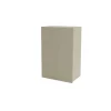 Mueble de cocina alto con una puerta en gris cream y vison. 90 cm(alto)60 cm(ancho)35 cm(largo)