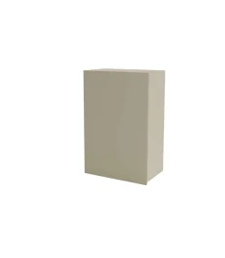 Mueble de cocina alto con una puerta en gris cream y vison. 90 cm(alto)60 cm(ancho)35 cm(largo)