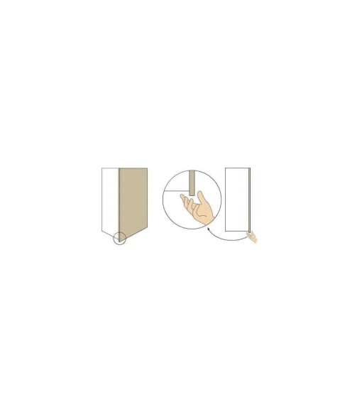 Mueble de cocina alto con una puerta en gris cream y vison. 90 cm(alto)60 cm(ancho)35 cm(largo)