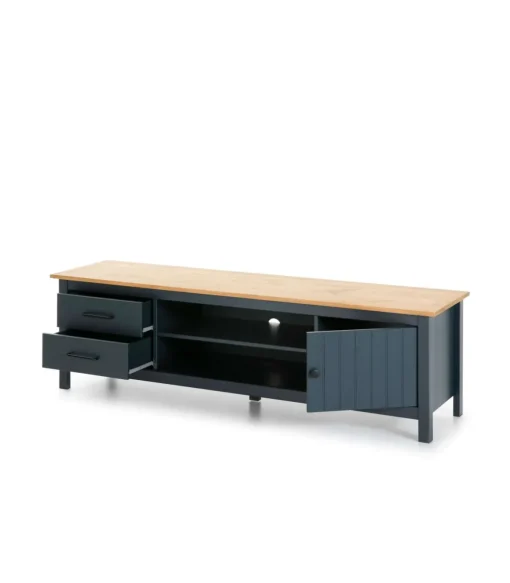 Mueble para TV Mariana acabado azul 47 cm(alto) 157 cm(ancho) 40 cm(largo)