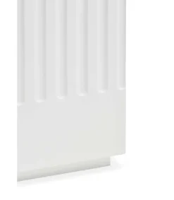 Mueble televisión modelo Doric 4 puertas 2 cajones interiores acabado blanco, 46cm(ancho) 42cm(alto) 180cm (largo)