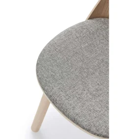 Pack de 2 butacas modelo Uma acabado natural claro, 45/81cm (alto) 50cm (ancho) 51cm (largo)