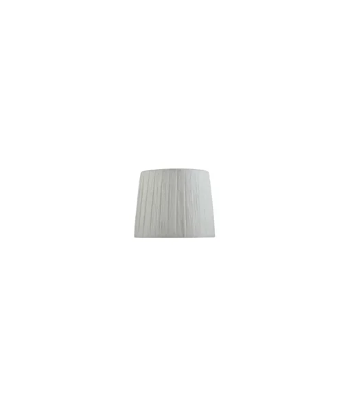 Pack de 5 pantallas cono rugosa acabado beige, 12cm(alto) 14cm(ancho).