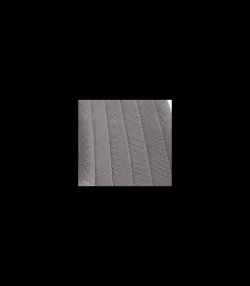 Pack de 4 sillas Altamira tapizadas en tejido gris patas negras. 61cm(ancho ) 87cm(altura) 52cm(fondo)