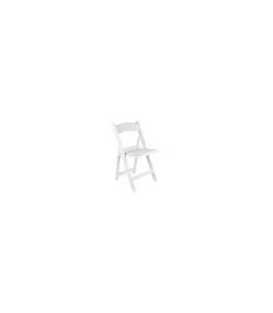 Pack de 4 sillas Ceremony en polipropileno blanco, 44.5cm(ancho) 88cm(altura) 43cm(fondo)