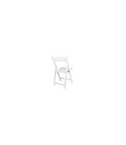 Pack de 4 sillas Ceremony en polipropileno blanco, 44.5cm(ancho) 88cm(altura) 43cm(fondo)