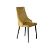 Pack de 4 sillas Imperial velvet dorado. 94 cm (alto) 48 cm (ancho) 57 cm (fondo)