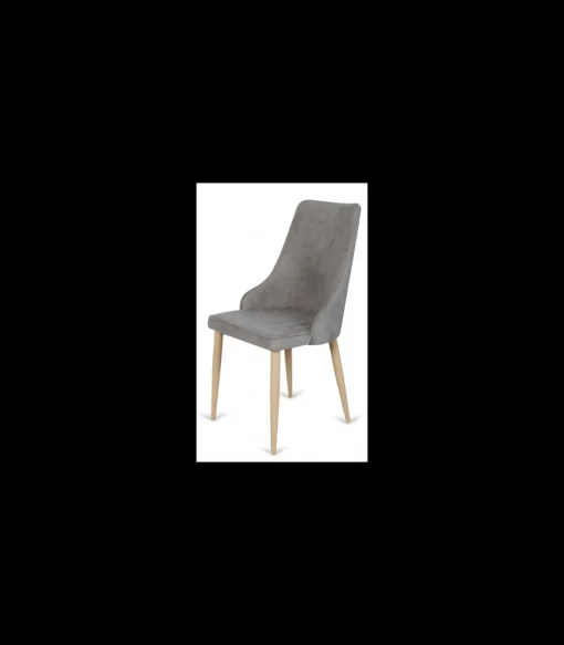 Pack de 4 sillas Imperial gris, 94 cm (alto) 48 cm (ancho) 57 cm (fondo)