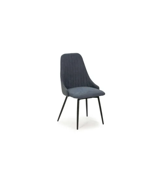 Pack de 2 sillas modelo Alma Giratorio acabado azul 46/90 cm(alto) 54 cm(ancho) 50 cm(largo).