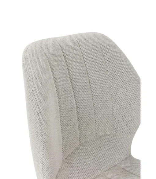 Pack de 4 sillas modelo Miño tapizado textil gris hielo, 85cm(alto) 47cm(ancho) 58cm(largo)