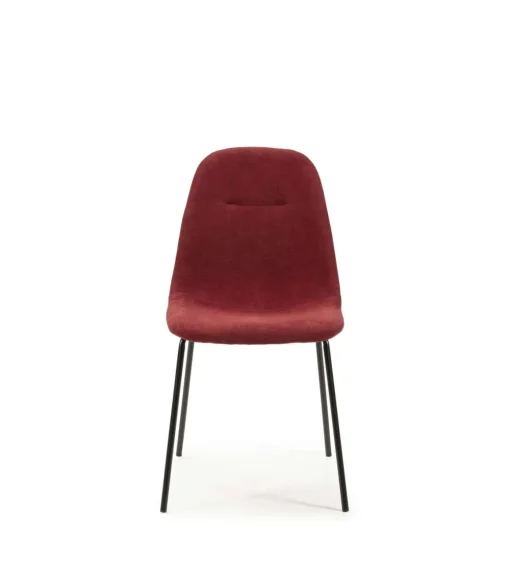 Pack de 4 sillas modelo Roma acabado rojo 85 cm (alto) 54 cm (ancho) 45 cm (largo)