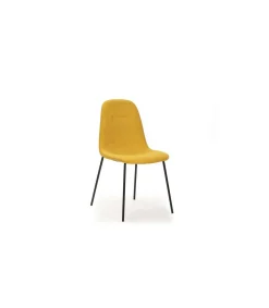 Pack de 4 sillas modelo Roma acabado amarillo 85 cm (alto) 54 cm (ancho) 45 cm (largo)