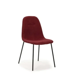 Pack de 4 sillas modelo Roma acabado rojo 85 cm (alto) 54 cm (ancho) 45 cm (largo)