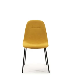 Pack de 4 sillas modelo Roma acabado amarillo 85 cm (alto) 54 cm (ancho) 45 cm (largo)