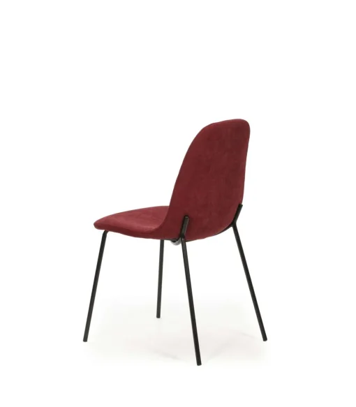 Pack de 4 sillas modelo Roma acabado rojo 85 cm (alto) 54 cm (ancho) 45 cm (largo)