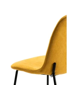 Pack de 4 sillas modelo Roma acabado amarillo 85 cm (alto) 54 cm (ancho) 45 cm (largo)