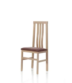 Pack de 4 sillas Monachil en madera de haya color cambrian, 102 cm(alto), 41,2 cm(ancho), 38,6 cm(fondo)