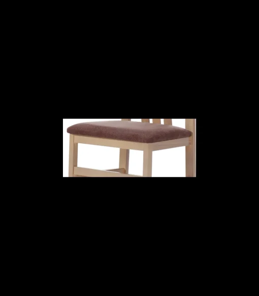 Pack de 4 sillas Monachil en madera de haya color cambrian, 102 cm(alto), 41,2 cm(ancho), 38,6 cm(fondo)