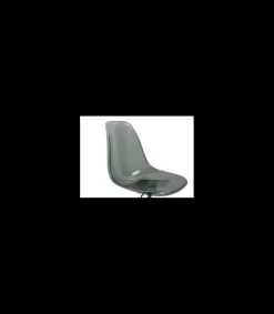 Pack de 2 sillas oficina Edimburgo policarbonato, Fondo : 53 cm, Ancho: 46.5 cm, Alto: 80/91 cm