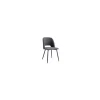 Pack de 2 sillas para cocina o comedor Venus tapizado textil gris/negro, 86cm(alto) 50cm(ancho) 58cm(largo)