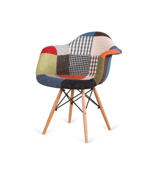Pack de 2 Sillones modernos y de diseño modelo Oskar Patch. 66 cm(ancho) 79 cm(altura) 61 cm(fondo)