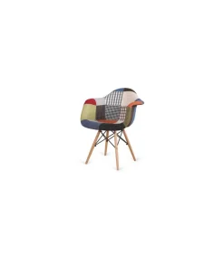 Pack de 2 Sillones modernos y de diseño modelo Oskar Patch. 66 cm(ancho) 79 cm(altura) 61 cm(fondo)