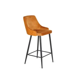 Pack de 4 taburetes Imperial dorado, 84 cm (alto) 45 cm (ancho) 40 cm (fondo)