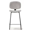 Pack de 2 taburetes modelo MARIO acabado gris, 65/98cm(alto) 50cm(ancho) 44cm (largo)