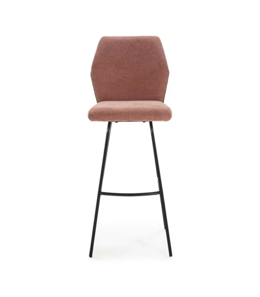 Pack de 2 taburetes modelo Paul acabado coral, 107/75cm(alto) 53cm(ancho) 42cm(largo)