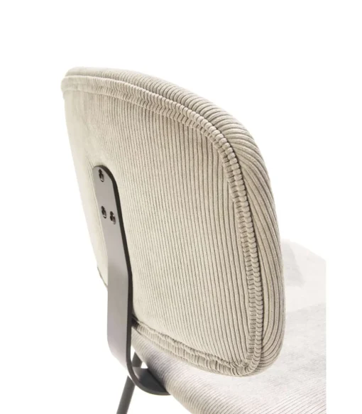 Pack de 2 taburetes modelo MARIO acabado gris, 65/98cm(alto) 50cm(ancho) 44cm (largo)