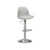 Pack de 2 taburetes regulables modelo Picaso color gris, 38 cm(ancho ) 84-104 cm(altura) 38 cm(fondo)