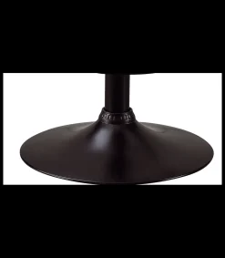Pack de 2 taburetes regulables modelo Picaso acabado negro, pie en negro, 38 cm(ancho ) 84-104 cm(altura) 38 cm(fondo)
