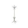 Perchero clasico acabado en madera color blanco, 183 cm(alto)48 cm(ancho)51 cm(largo)