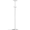 Perchero mod. 402 lacado en color blanco, 180 cm(alto)37 cm(ancho)37 cm(largo)