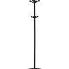Perchero mod. 402 lacado en color negro, 180 cm(alto)37 cm(ancho)37 cm(largo)