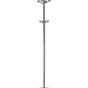 Perchero mod. 402 lacado en color verde, 180 cm(alto)37 cm(ancho)37 cm(largo)