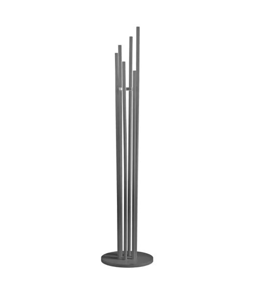 Perchero moderno mod. 471 acabado lacado en gris, 182 cm(alto)34 cm(ancho)34 cm(largo)