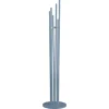 Perchero moderno mod. 471 acabado lacado en azul, 182 cm(alto)34 cm(ancho)34 cm(largo)