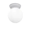 Plafón a techo Primus acabado blanco 18 cm(alto) 15 cm(ancho) 15 cm (fondo)