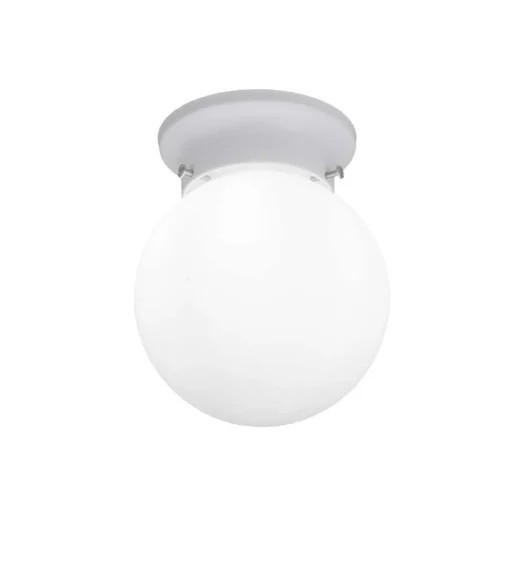 Plafón a techo Primus acabado blanco 18 cm(alto) 15 cm(ancho) 15 cm (fondo)