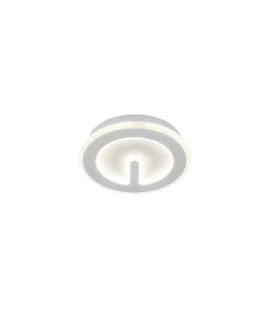 Plafón led modelo Sorrento acabado blanco, 4cm(alto) 20cm(ancho) 20cm(fondo) .
