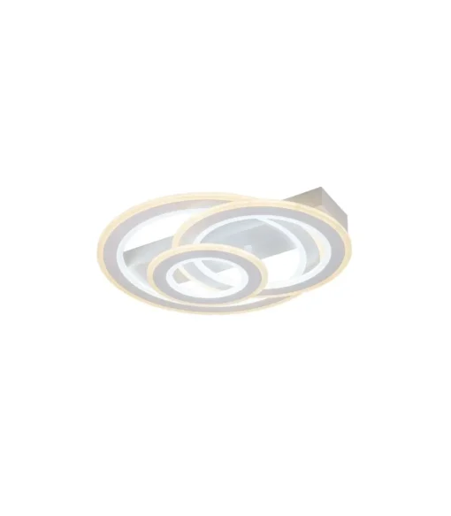 Plafón led modelo Zero acabado blanco 9 cm(alto)57 cm(ancho)50 cm(largo)