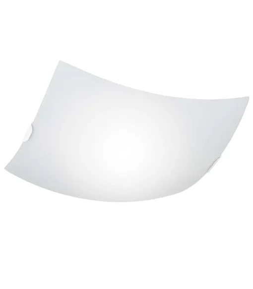 Plafon 3 luces modelo Marc acabado blanco 10 cm(alto) 40 cm(ancho) 40 cm(fondo