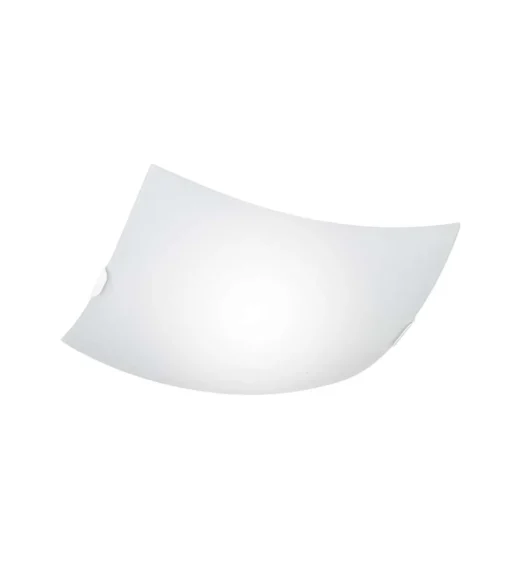 Plafon 2 luces modelo Marc acabado blanco 10 cm(alto) 30 cm(ancho) 30 cm(fondo