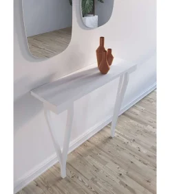 Recibidor modelo 732 acabado blanco, 79cm(alto) 90cm(ancho) 28cm(prof.)