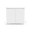 Recibidor zapatero 2 puertas modelo 526 acabado blanco, 87 cm (alto) x 90 cm (ancho) x 25.5 cm (prof.)