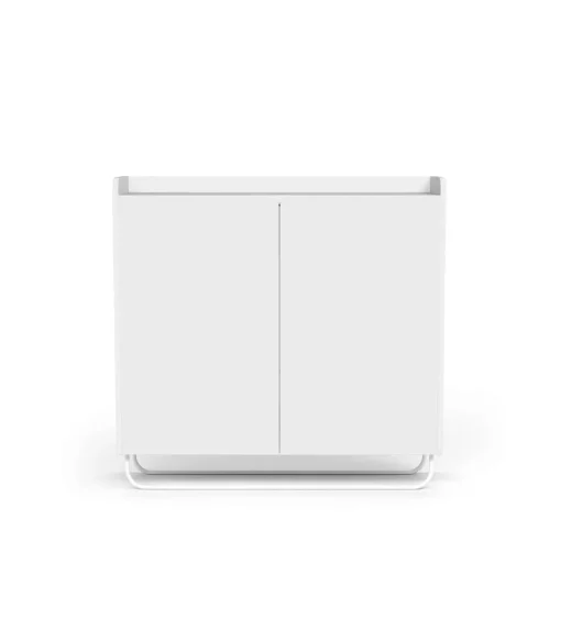 Recibidor zapatero 2 puertas modelo 526 acabado blanco, 87 cm (alto) x 90 cm (ancho) x 25.5 cm (prof.)