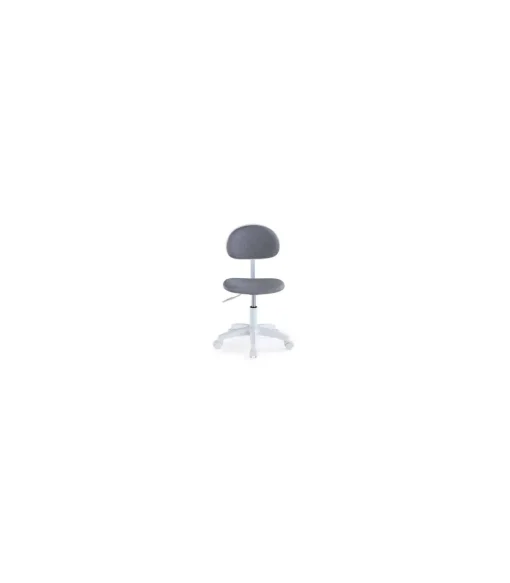 Silla de escritorio giratoria Lucky gris/blanco, 88 cm(alto)54 cm(ancho)54 cm(fondo).